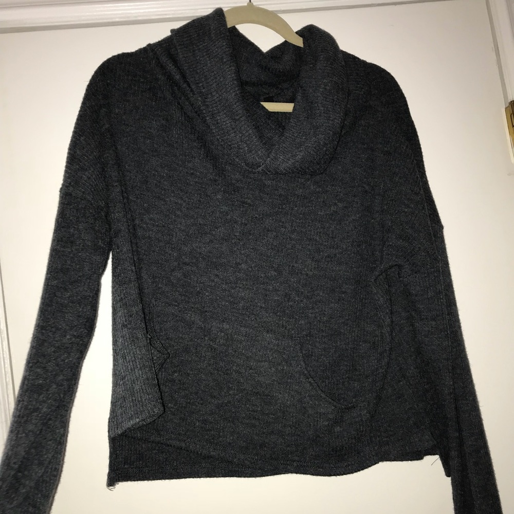 Gray sweater